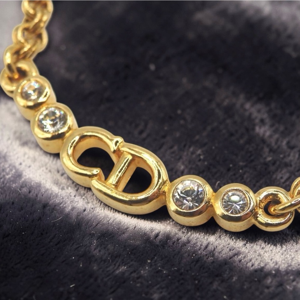 DIOR CD Logo Necklace in Box ❤️ - Picture 2 of 8